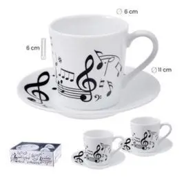 Set 2 Tazas Musica