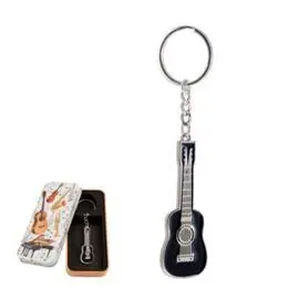 Llavero Guitarra con Negro