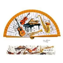 Abanico Instrumentos de Musica