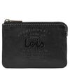 MONEDERO LOIS JEANS MASSACHUSETTS NEGRO