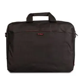 Maletin de Nylon Portatil 15,6 Negro y Rojo