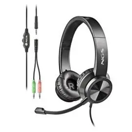Auricular Stereo C/Microfono Conexion Jack 3. 5Mm y