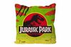 COJIN CUADRADO LOGO COCHE JURASSIC PARK