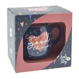 Taza Ovalada Enjoy The Good Things