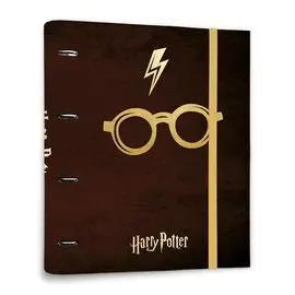 Carpeta 4 Anillas Troquelada Premium Harry Potter