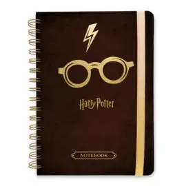 Cuaderno Tapa Forrada A5 Bullet Harry Potter Glass