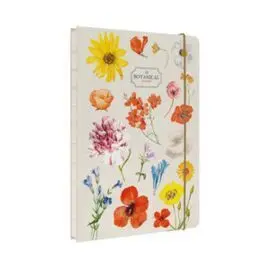 Cuaderno Encuadernacion Artesanal A5 Botanical Flo