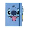 CUADERNO FELPA A5 CON BOLIGRAFO PROYECTOR STITCH T