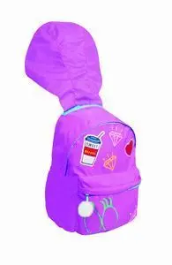 Mochila con Capucha Rosa