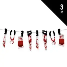 Guirnalda Carton Blood Halloween 3M