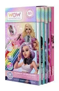 Set 36 Colores + Libreta Wow Generation
