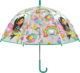 Paraguas Transparente Campana 46 cm Manual Gabbys