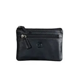Monedero Piel Negro Coleccion Exotic Leather