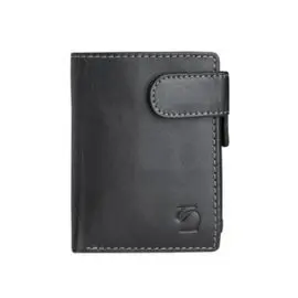 Cartera Hombre Exotico Leather Negro