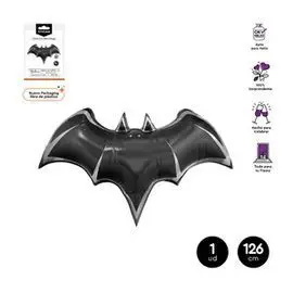 Globo Murcielago Halloween 126 cm - 50 Apto Helio