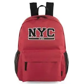 Mochila con Portatodo Nyc Coral
