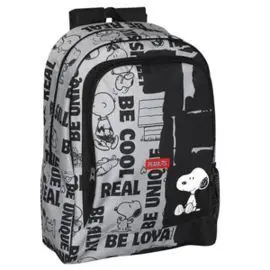 Mochila Doble Adaptable a Carro Snoopy