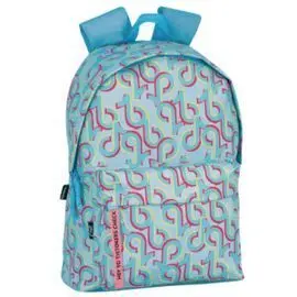 Mochila Escolar con Bolsillo Tik Tok Challenge
