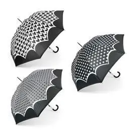Paraguas Mujer Auto Geometric Glam Don Algodon 61/