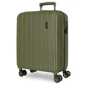 Maleta Cabina Movom Wood Expandible Caqui
