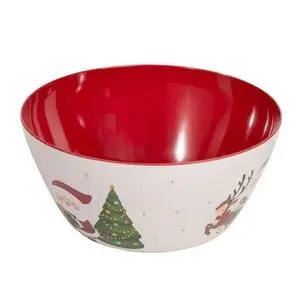 Ensaladera 25Cm Melamina 270Gr Papa Noel