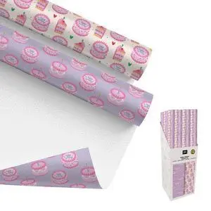 Papel Regalo 200X70Cm Pasteles Surtidos