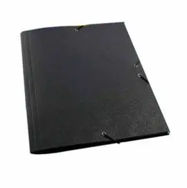 Carpeta Fº Gomas Solapa Brillo Carton Plastificado