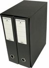 MODULO CARPETA GELTEX 2 ARCHIVADORES NEGRO