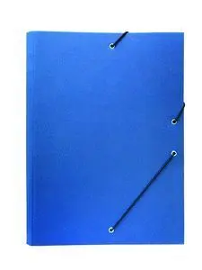 Carpeta Clasificadora Carton Forrado Azul