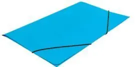 Carpeta Folio Solapas Polipropileno Color Azul