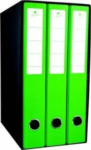 Modulo Carpeta Geltex 3 Archivadores Verde