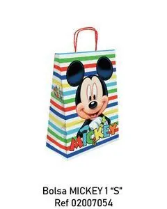 Bolsa Regalo Infantil Disney Mickey 90G Asas Papel