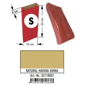 Sobre Papel Kraft Reciclado S 15X30 Natural Granel