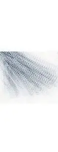 Espiral Metalica 5. 1 16 mm Blanco C/100