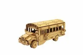 Maqueta School Bus 3D 3Pl D4