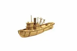 Maqueta Remolcador Puerto 3D 3Pl D6