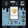 CARGADOR EMOJITECH SMILE, 2X USB, 2,4A ALTO RENDIM