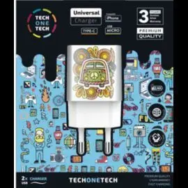 Cargador Green Camper Charger, 2X Usb, 2,4A Alto R