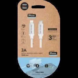 Cable Pd (Comp. Apple) (Usb-C a Lightning) Braided