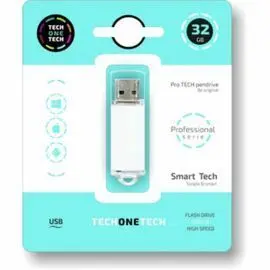 Pendrive 32 Gb Blanco Basico