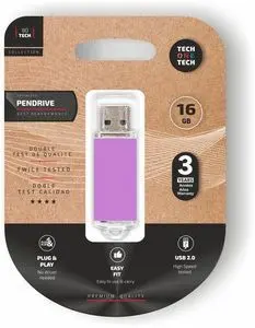 Pendrive Basic Light Purple 16 Gb