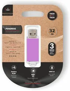 Pendrive Basic Light Purple Pendrive 32 Gb