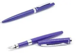Juego Boligrafo y Pluma Prime Violeta
