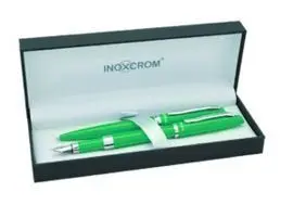 Juego Boligrafo y Pluma Prime Verde