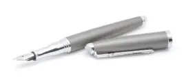 Juego Boligrafo y Pluma Mistral Gris