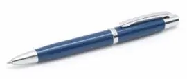 Boligrafo Inoxcrom Arc Azul Real