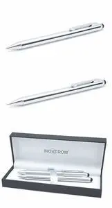 Juego Boligrafo y Portaminas Touch Cromo