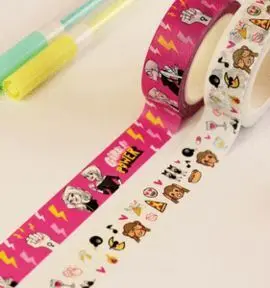Cinta Washi Tape Girl Power y Party Hard Pack 2 un