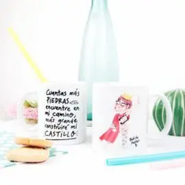Taza de Ceramica Pedrita Piedras
