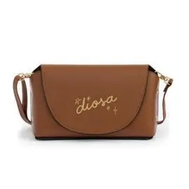 Bolso Bandolera Marron Pedrita Parker Diosa